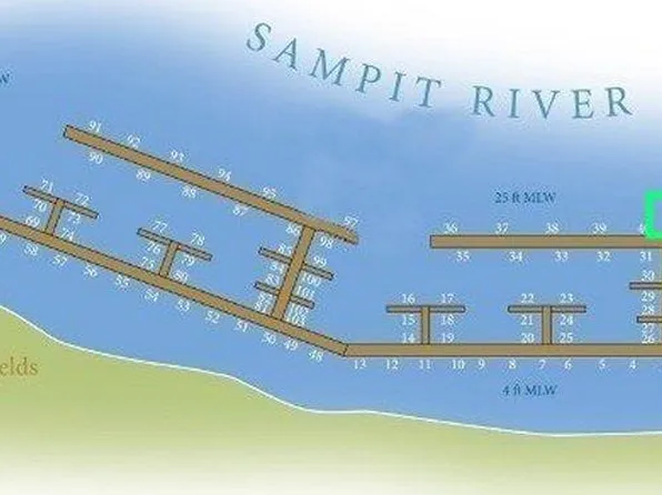 Slip 41 Friendfield Marina #45' boat slip 270 Crescent Drive, Georgetown, SC 29440