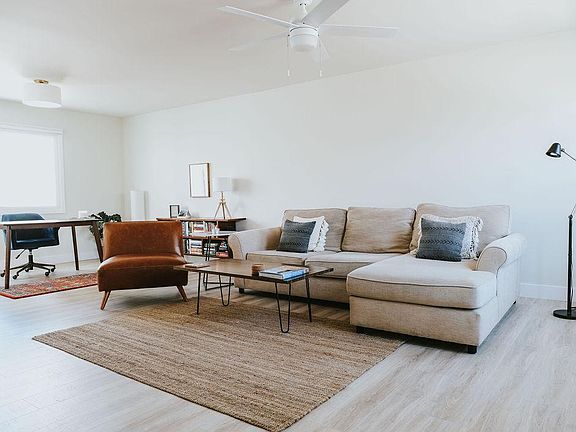 Spacious living room space