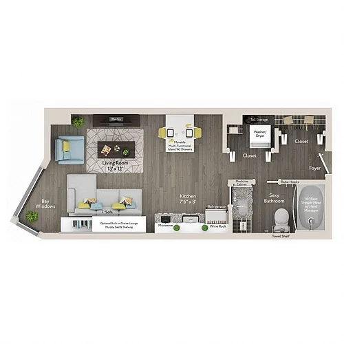 Floor plan S1
