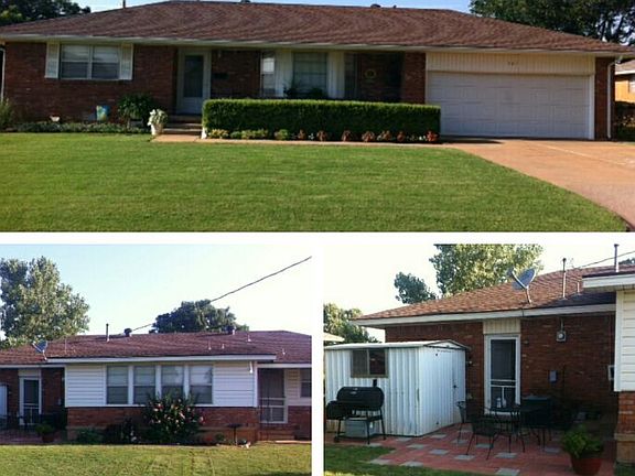 Front and back yards