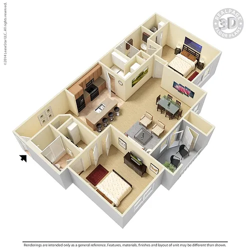 Floor plan The Venice