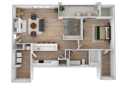 Floor plan Clairet 3