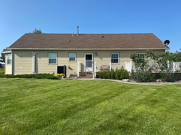 Backyard and back of house