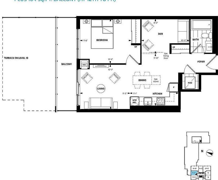 2nd image of 38 Water Walk Dr #1809
