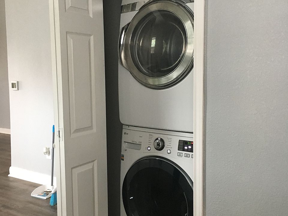 Laundry in kitchen