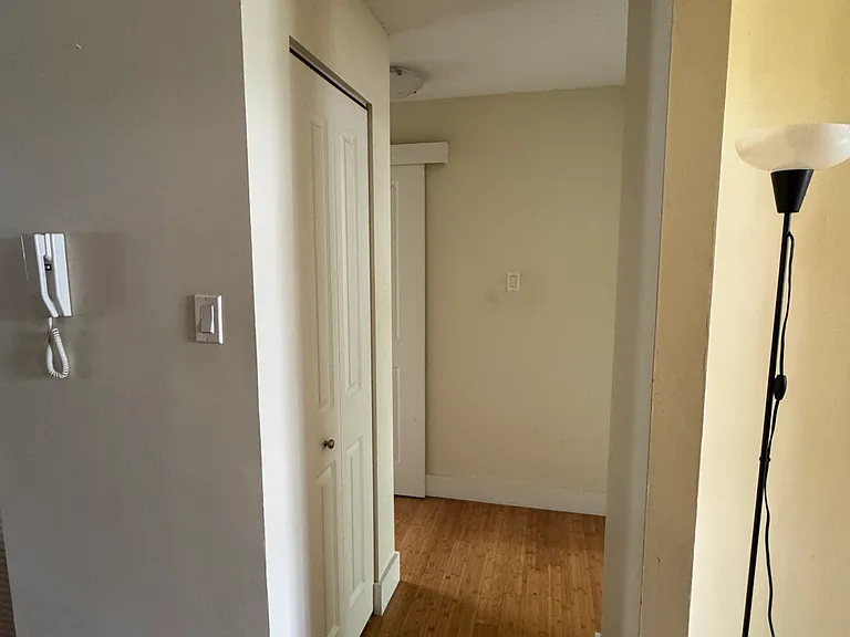 Hall closet area.