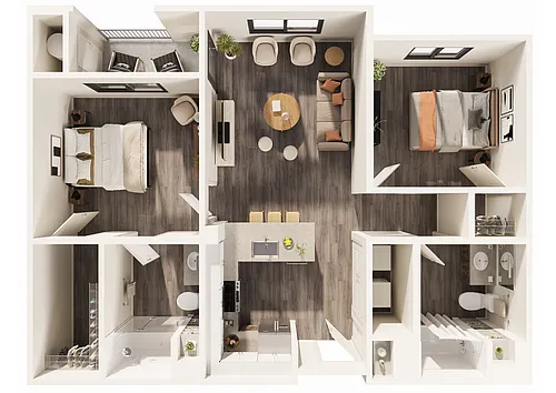 Floor plan Foxtrot (Standard)