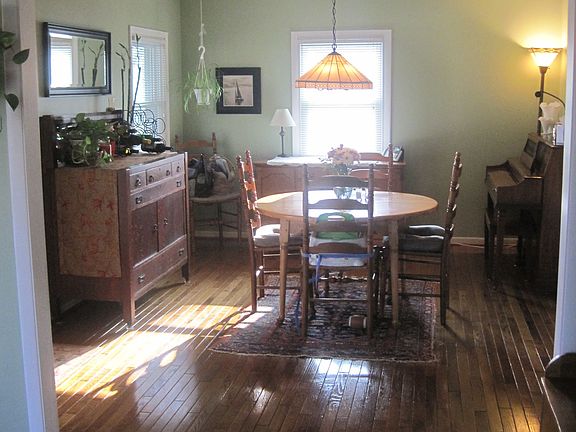 Dining Room with hardwood flooring