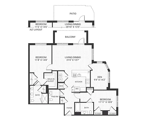 Floor plan B16
