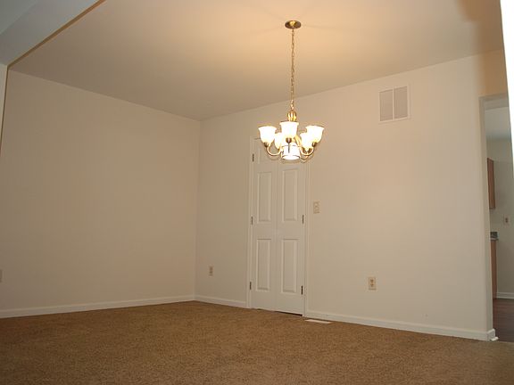 New carpet, lights dining 