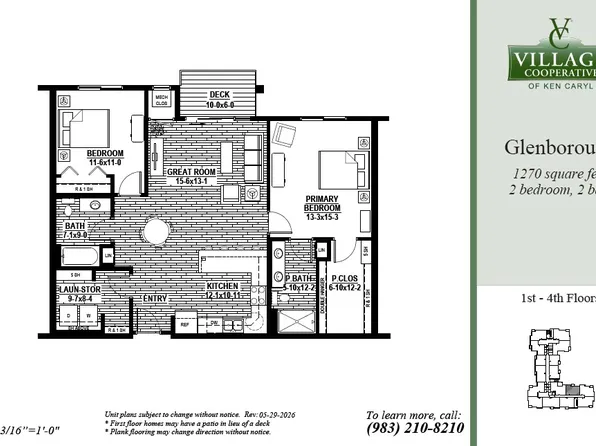 Glenborough Plan, Village Cooperative of Ken Caryl (Active Adults 62+)