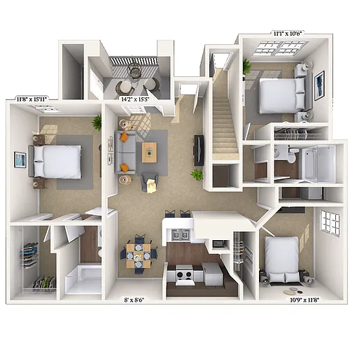Floor plan C1