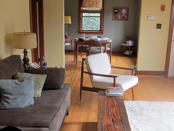 living room + dining