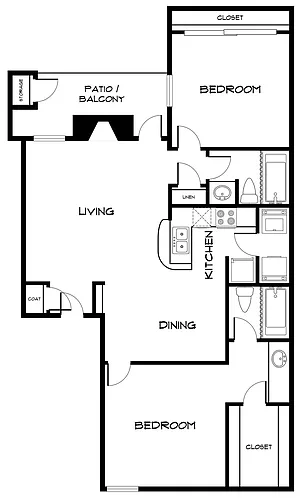 Floor plan B2