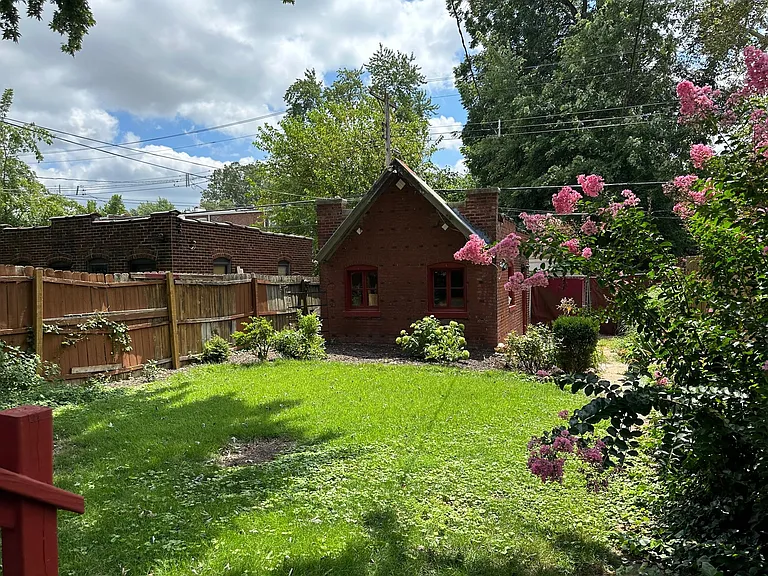 Back yard.