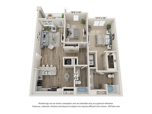 Floor plan Yadkin