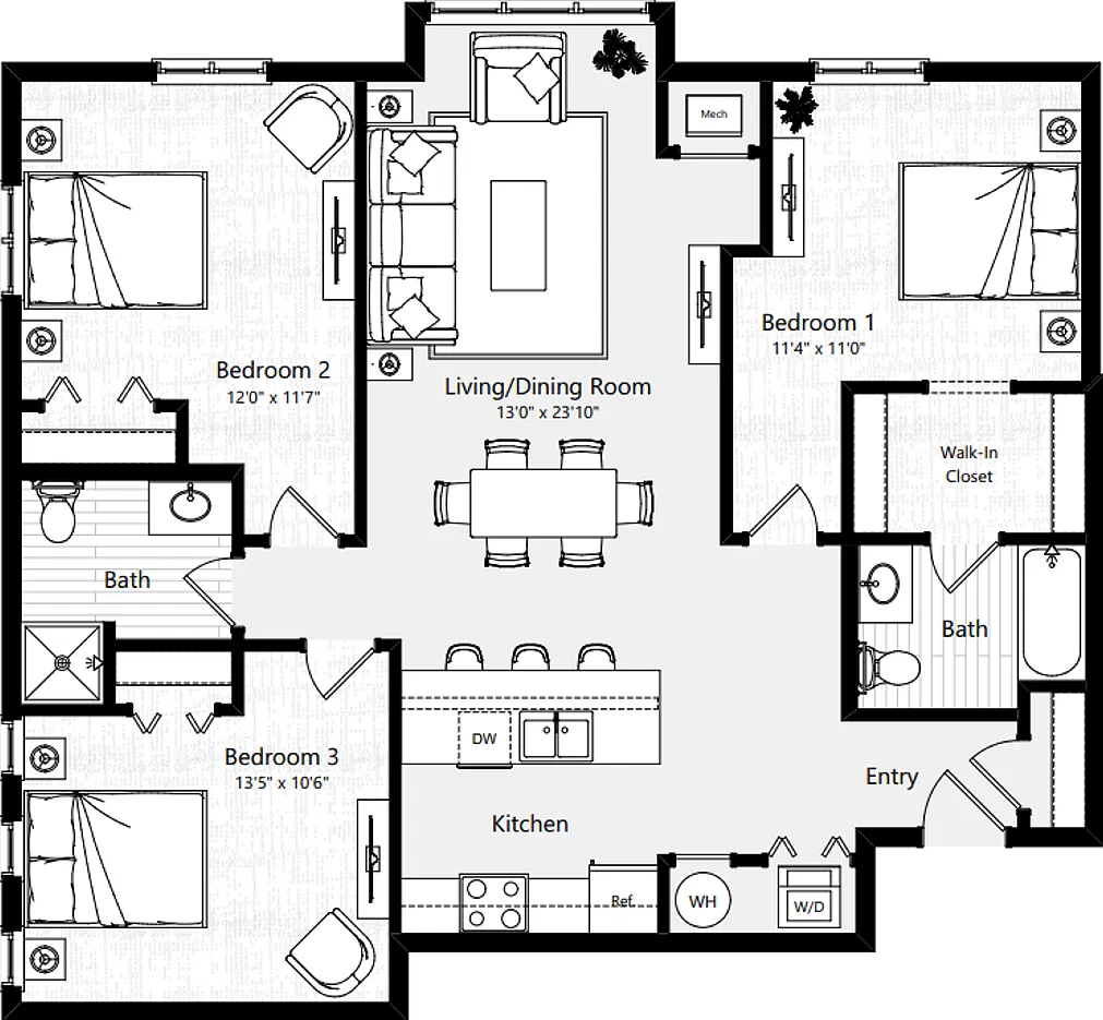 Uptown Brass Apartments — Photo 2