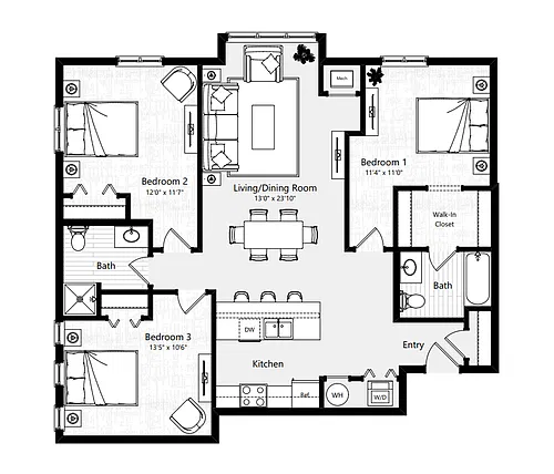 Floor plan 212