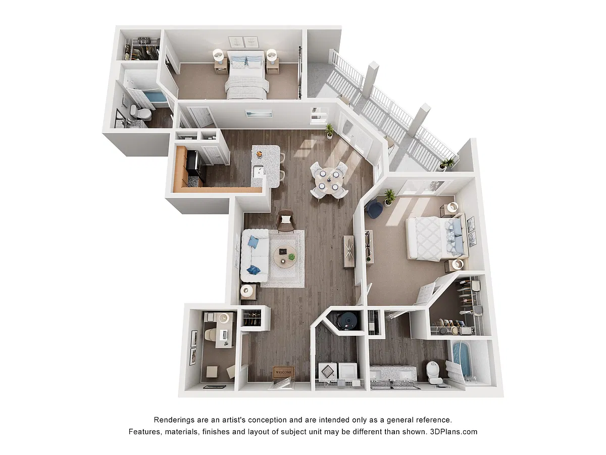 Floor plan Rose