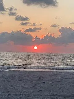 Sunset over Gulf