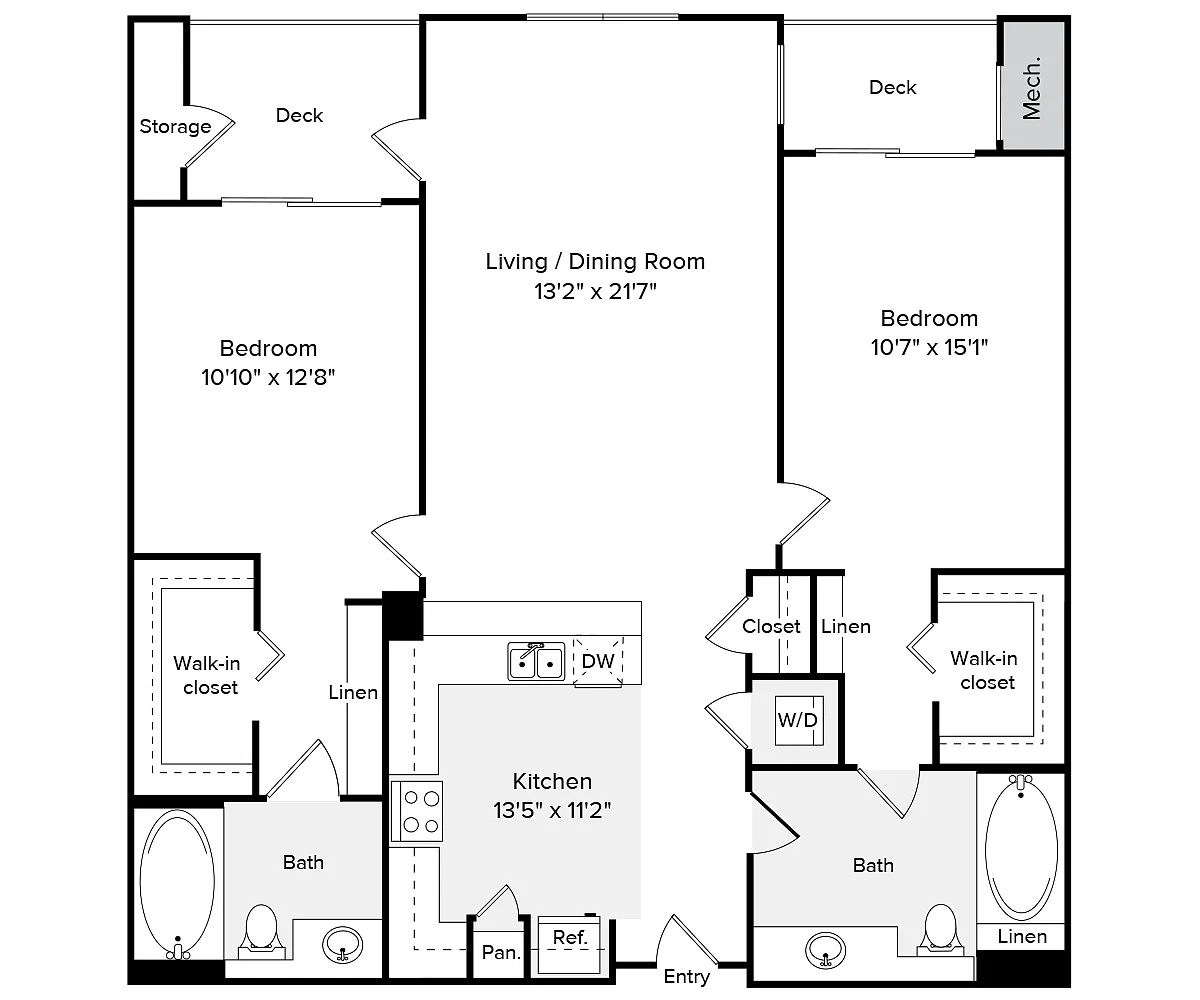 Floor plan Furnished-F-1172
