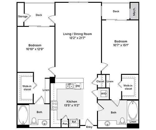 Floor plan Furnished-F-1172