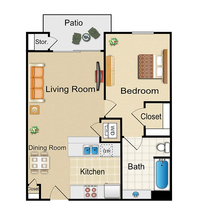 Floor plan G1