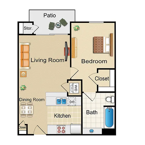 Floor plan G1