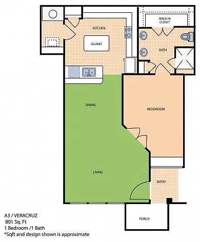 Floor plan The Veracruz