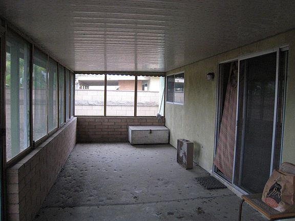 Large Enclosed Patio