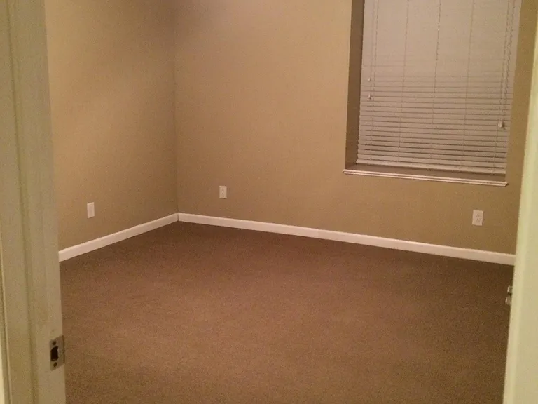 Bedroom with double closet