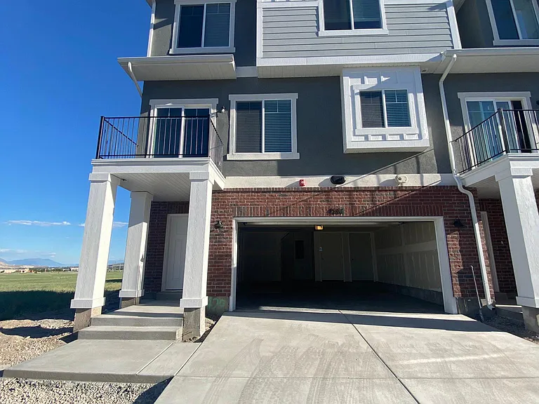 With Garage Open