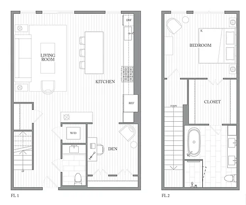 Floor plan 1X