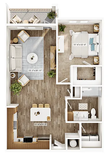 Floor plan Azura