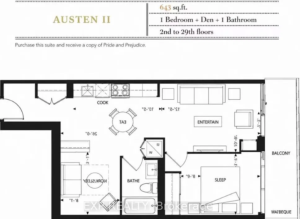 2 bed, $2,550 — Photo 2