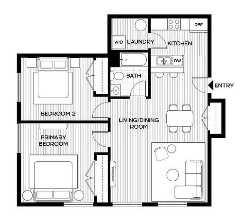 Floor plan B02