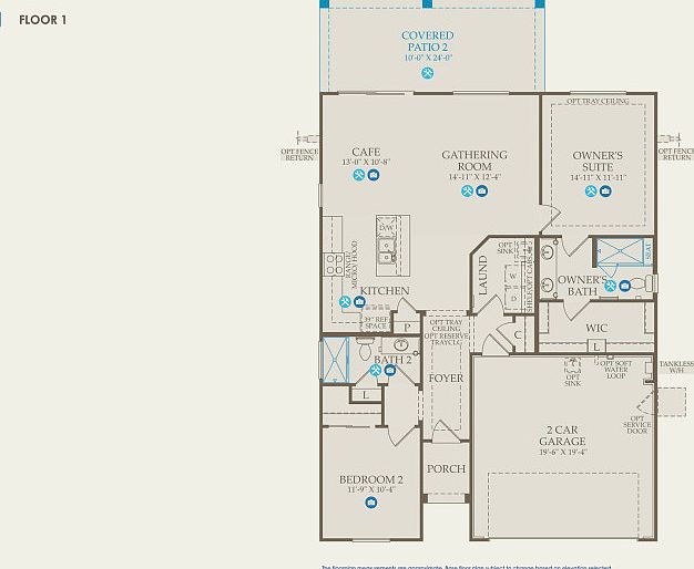 Traverse Floor Plan, Quick Move-In Home, Floor 1