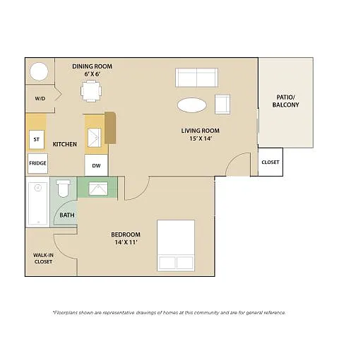 Floor plan The Hampton