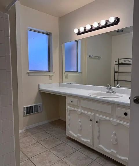 Full bath vanity