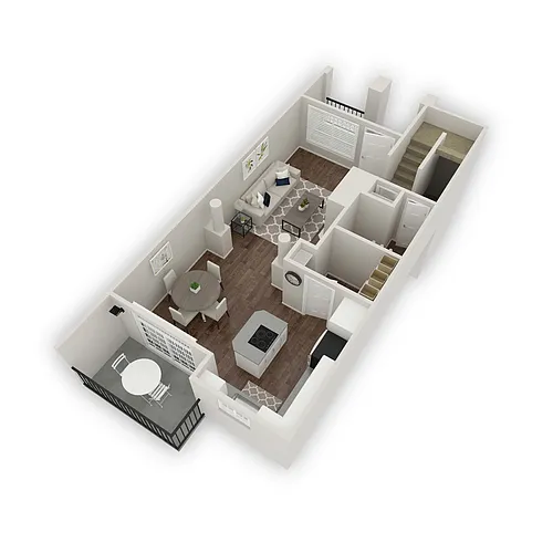 Floor plan Lexington Townhomes