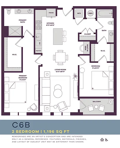 Floor plan c6b