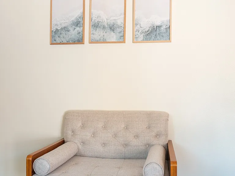 Sofa chair in family room