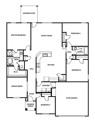 Floor plan Dockery