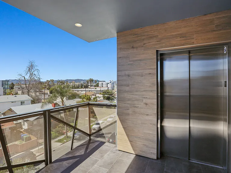 Elevator Located on the Rooftop Deck