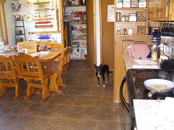 north end of kitchen