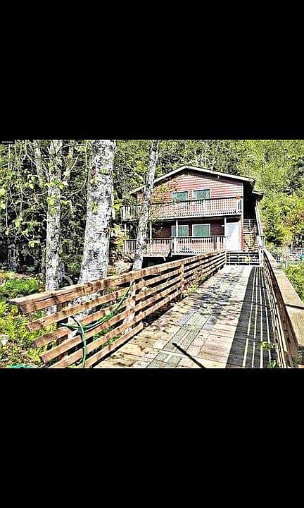 From the front, over bridge