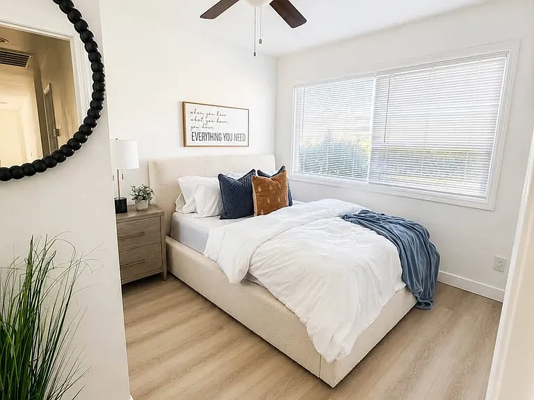 Staged Bedroom