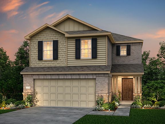 The Pierce, a 2-story new construction home showing Home Exterior R
