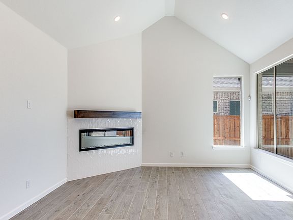 Great room with high ceilings