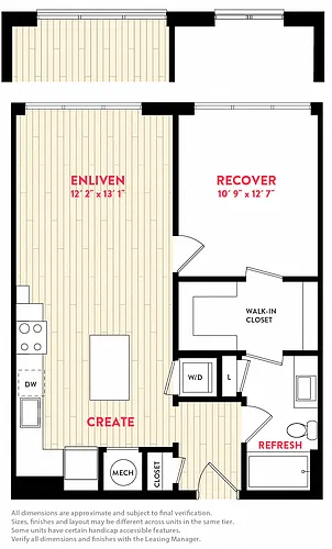 Floor plan A06C